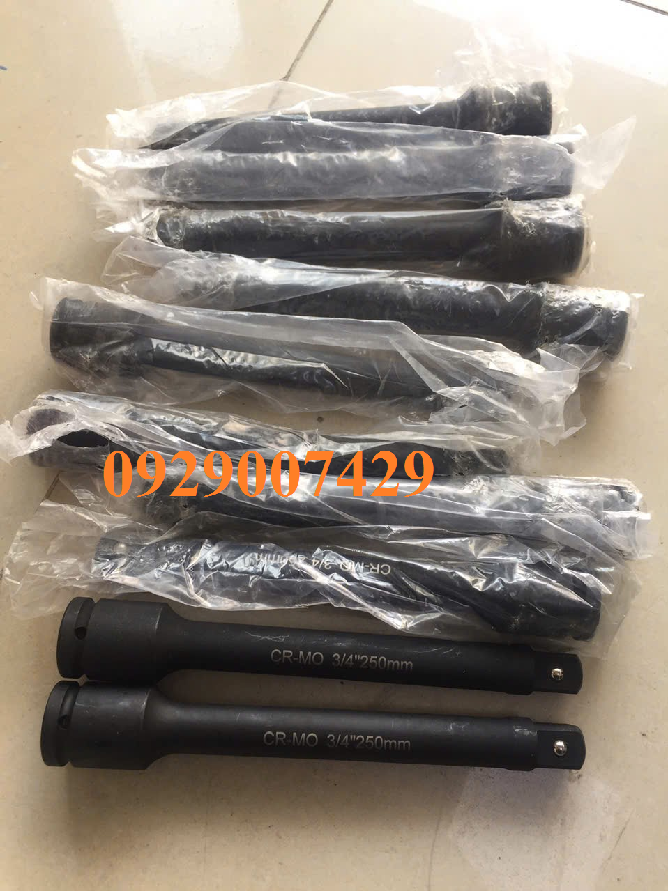Đầu nối khẩu 3/4'', L=250mm CR-MO